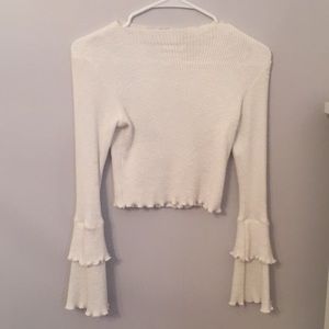 White long leave shirt